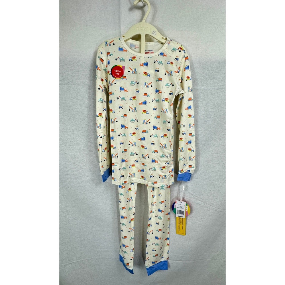 Magnetic Me PJ Set Kids 8Y New! Construction Print Modal